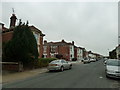 Approaching the junction of Festing Grove and Exeter Road