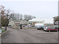 Approach to Twyford Mill Industrial Estate