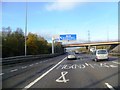 Approaching Junction 7 on the M42