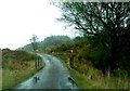 Bridge crossing burn that drains Loch Doire nam Mart