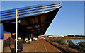 D4002 : Larne Town station by Albert Bridge