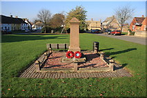 TL5666 : Reach War Memorial by Hugh Venables