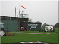 Hangar & Flying Control Tower at Ashcroft Farm private airstrip