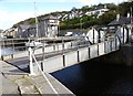 Drawbridge over dock, Y Felinheli