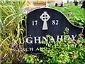 Plaque, Aughnahoy graveyard