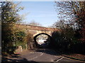 Railway bridge over Riddlesdown Road