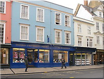 SP5106 : Oxford University Press bookshop, High Street Oxford by David Hawgood