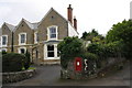 #56 Daniell Road and a GR letter box