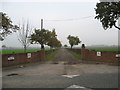 Entrance driveway to Wimboldsley Grange & farm