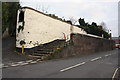 Steps to elevated pavement, Malpas Road