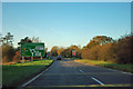 A22 approaching the Boship Roundabout