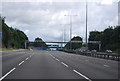 Footbridge west of junction 2, M40