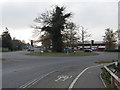 Roundabout at junction of Fleming Way and the Gatwick Road