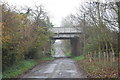 Railway bridge at Little Tarrington