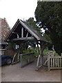 The lych gate of St Mary