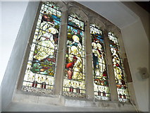 TQ4114 : St Mary the Virgin, Barcombe: stained glass windows (9) by Basher Eyre