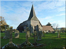 TQ4114 : St Mary the Virgin, Barcombe: churchyard (I) by Basher Eyre