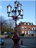 SU1405 : Victorian lamp, Ringwood by Maigheach-gheal