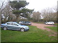 Car park at Coombe Farm