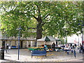 Market stall in Kingsmead Square