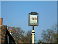 Inn Sign, Pied Bull Public House, Bulls Cross, Enfield