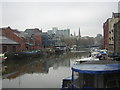 Bristol: Floating Harbour from Redcliffe Bridge