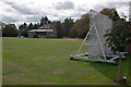 TL1507 : Cricket pavilion, Clarence Park by Ian Capper
