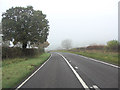 A343 approaches Provost Hill