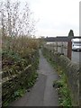 Footpath - end of Worthing Head Road