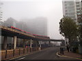 DLR bridge over Marsh Wall, South Quay (2)