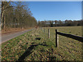 Minor road by Field Barn