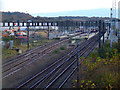 Railway line at Kimpton Road