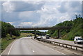 Silfield Rd Bridge heading south