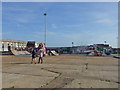 TR2335 : Skate Park at Folkestone Seafront by Chris Whippet