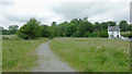 Footpath and cycle route near Ystradmeurig, Ceredigion