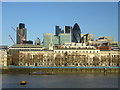 Looking across the Thames to the City, from Hay