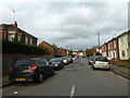 Looking north-northeast up Scotter Road