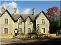 Semi-detached flint cottages, Watlington