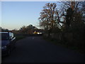 Cobham Park Road looking to Downside Road, Cobham