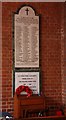 TQ2677 : St Andrew, Park Walk - War Memorial by John Salmon