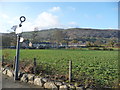 View of the hills from Rowen post office