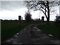 Farm track, Yafforth Moor