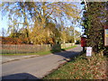 Hoxne Road & Village Hall Postbox