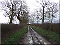 Track to Park House Farm