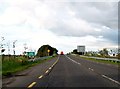N1275 : The N55 road bridge over the main railway line on the outskirts of Longford by Eric Jones