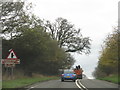 A442 approaching the turning for Hartlebury