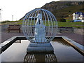 Lewis Carroll and Alice Liddell memorial sculpture, Llandudno