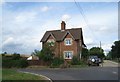 House on corner - Bury Court