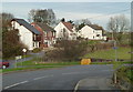 Houses, field and road, Skegby