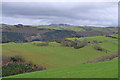 View from the A4120 towards Plynlimon